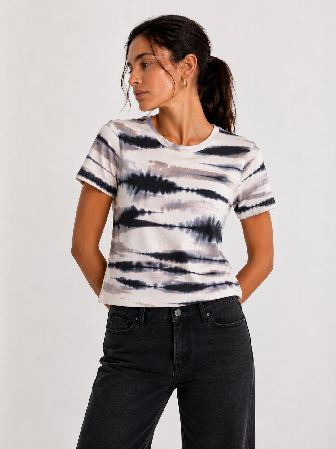 Blusa Acuarela Lila