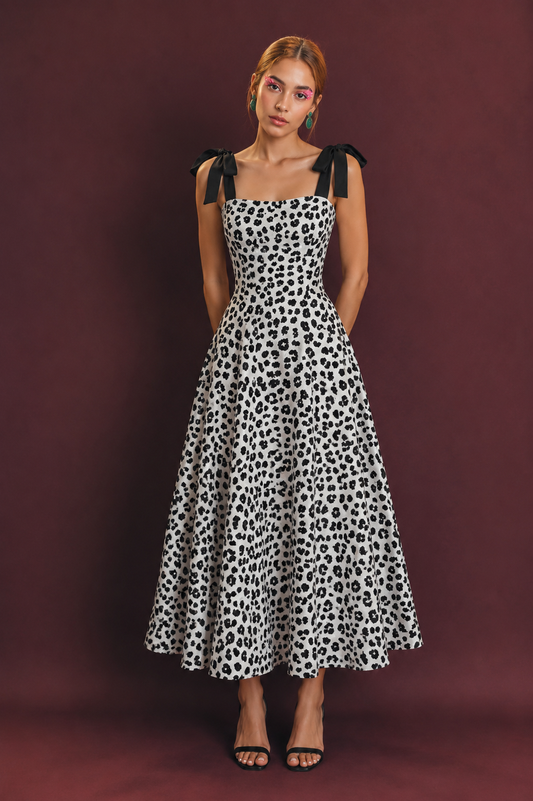 Vestido Lienzo Animal Print