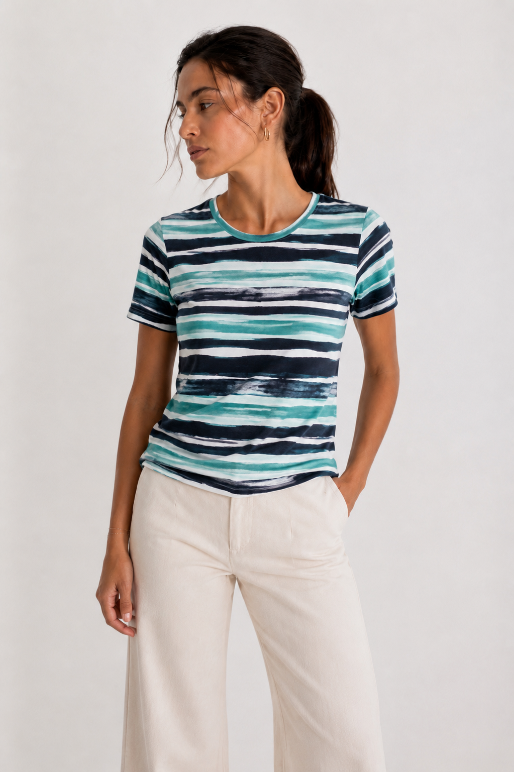 Blusa Acuarela Verde