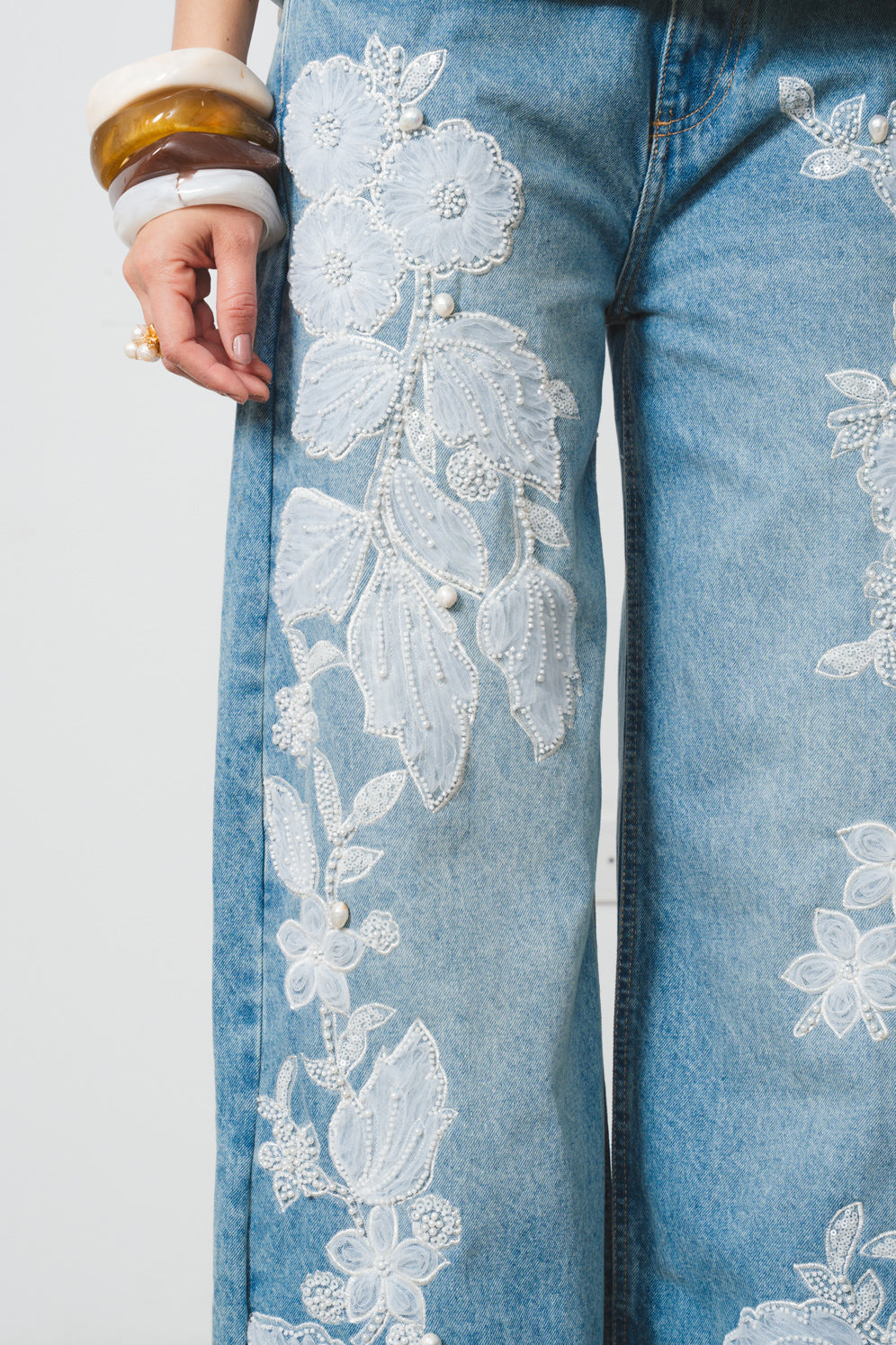 Denim Flor de Invierno