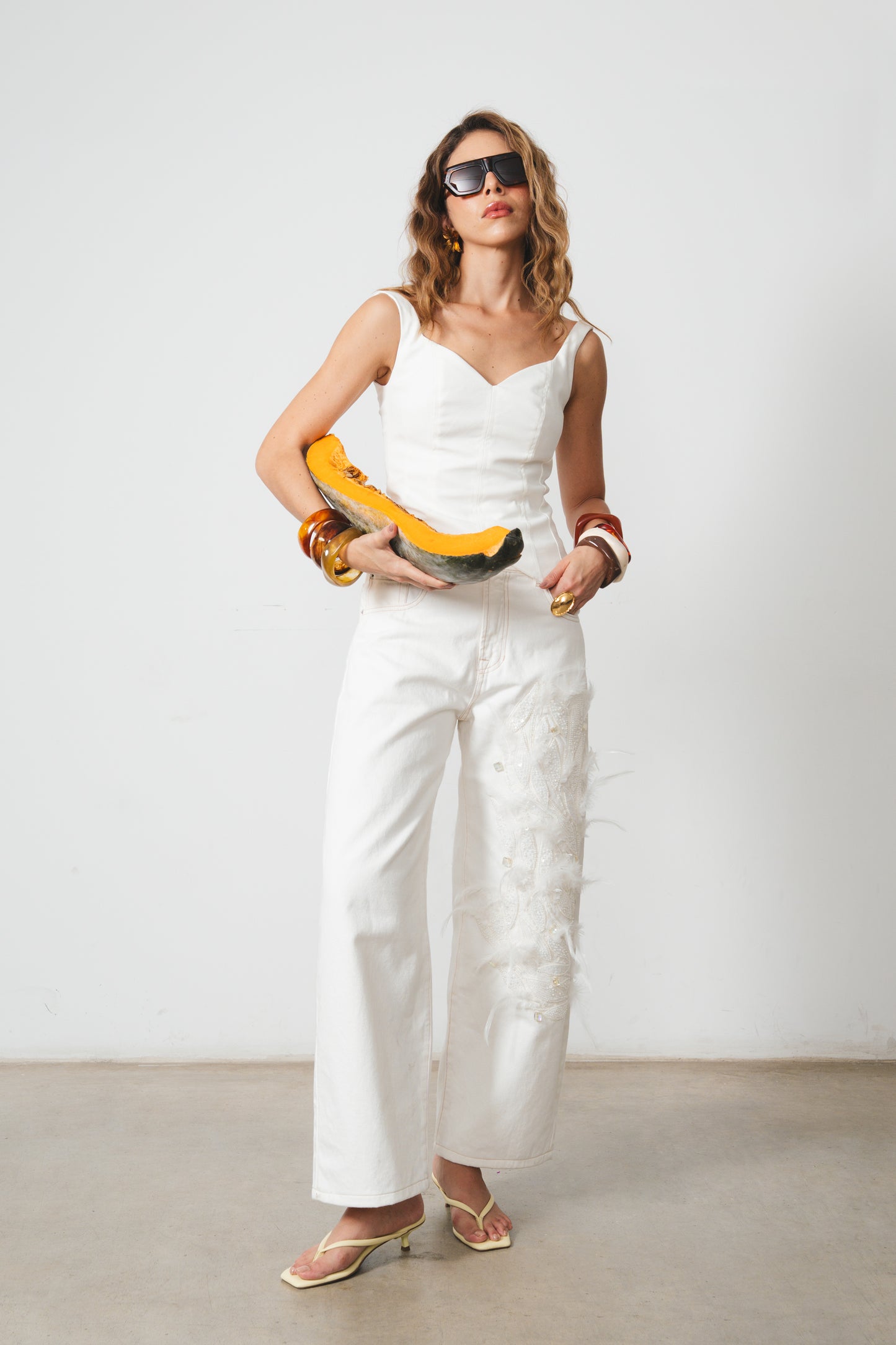 Denim Siembra Marfil