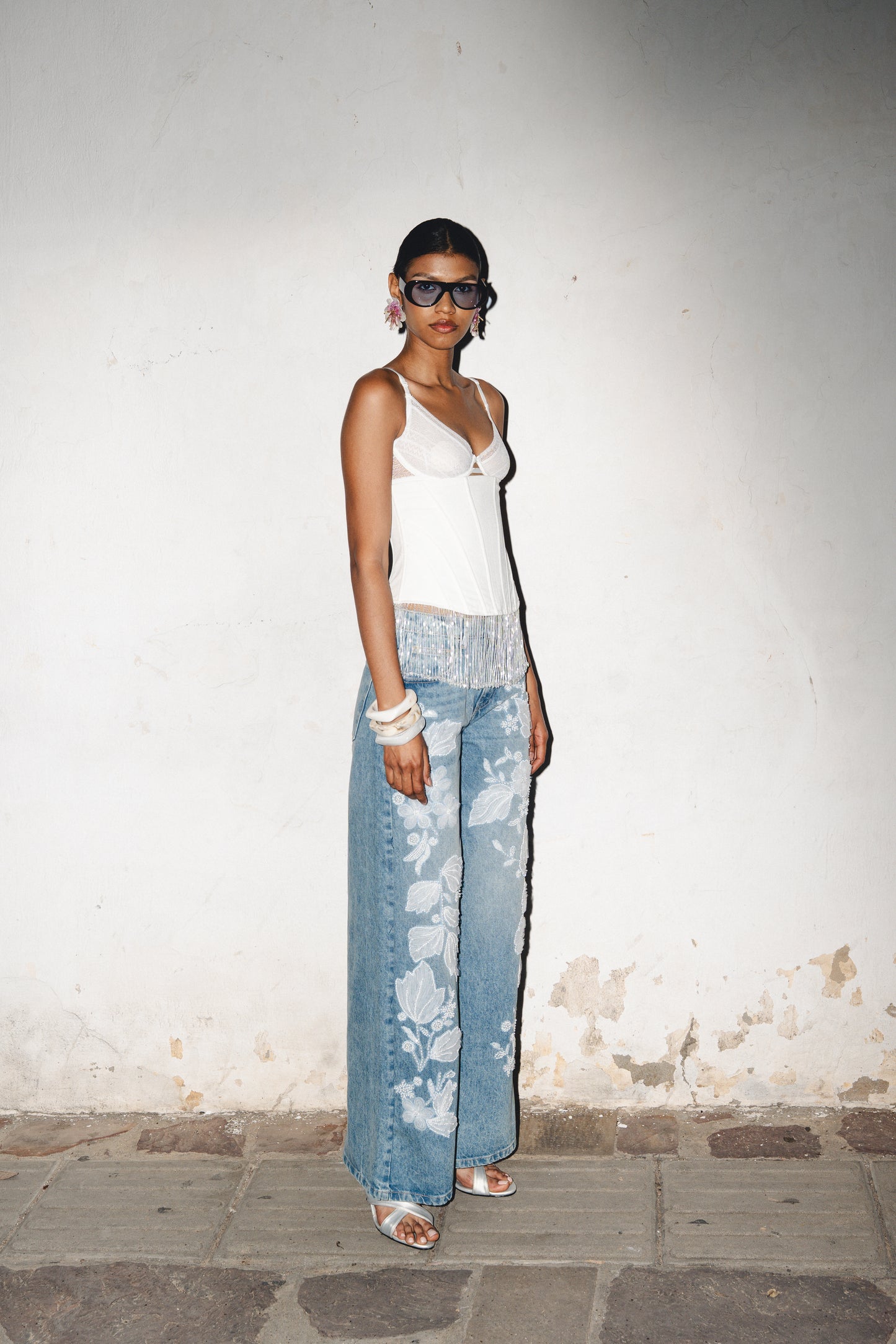 Denim Flor de Invierno