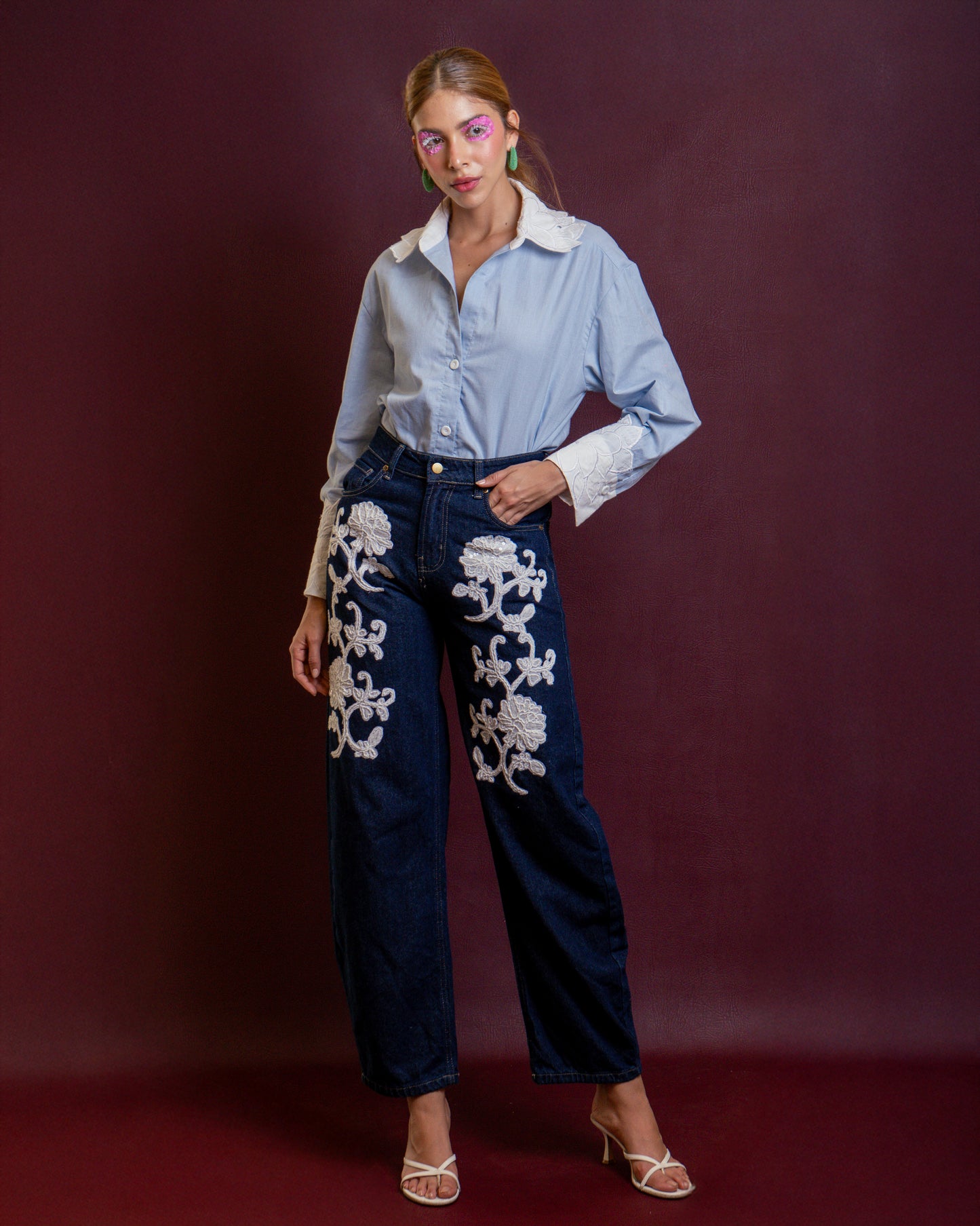 Camisera Baby Blue