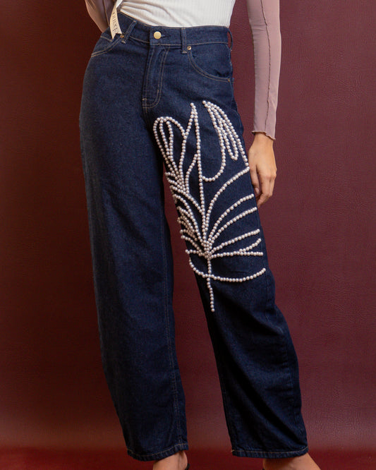 Denim Hoja Rota